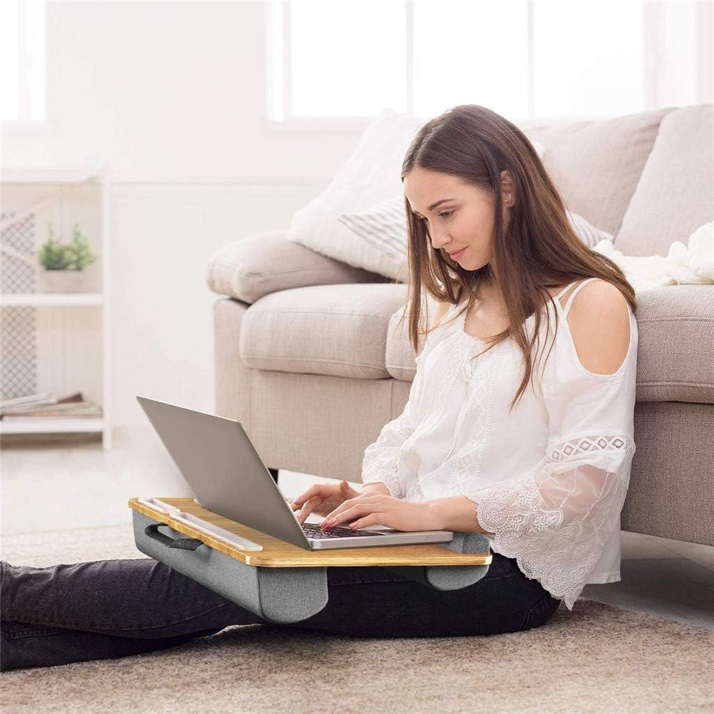 Tablette polyvalente pour ordinateur portable, pour lit ou canapé, avec hauteur réglable