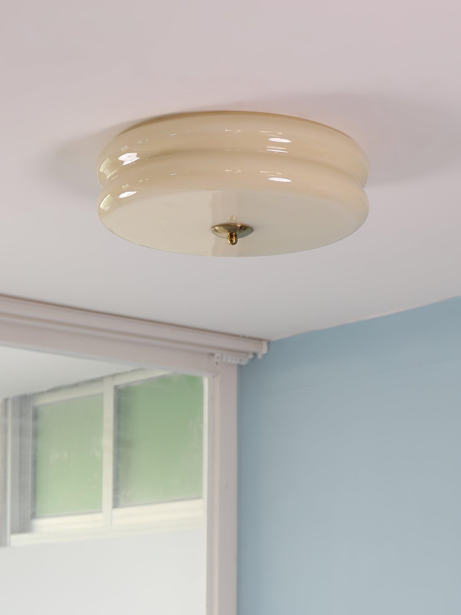 Vintage Ceiling Lamp Art Deco Design