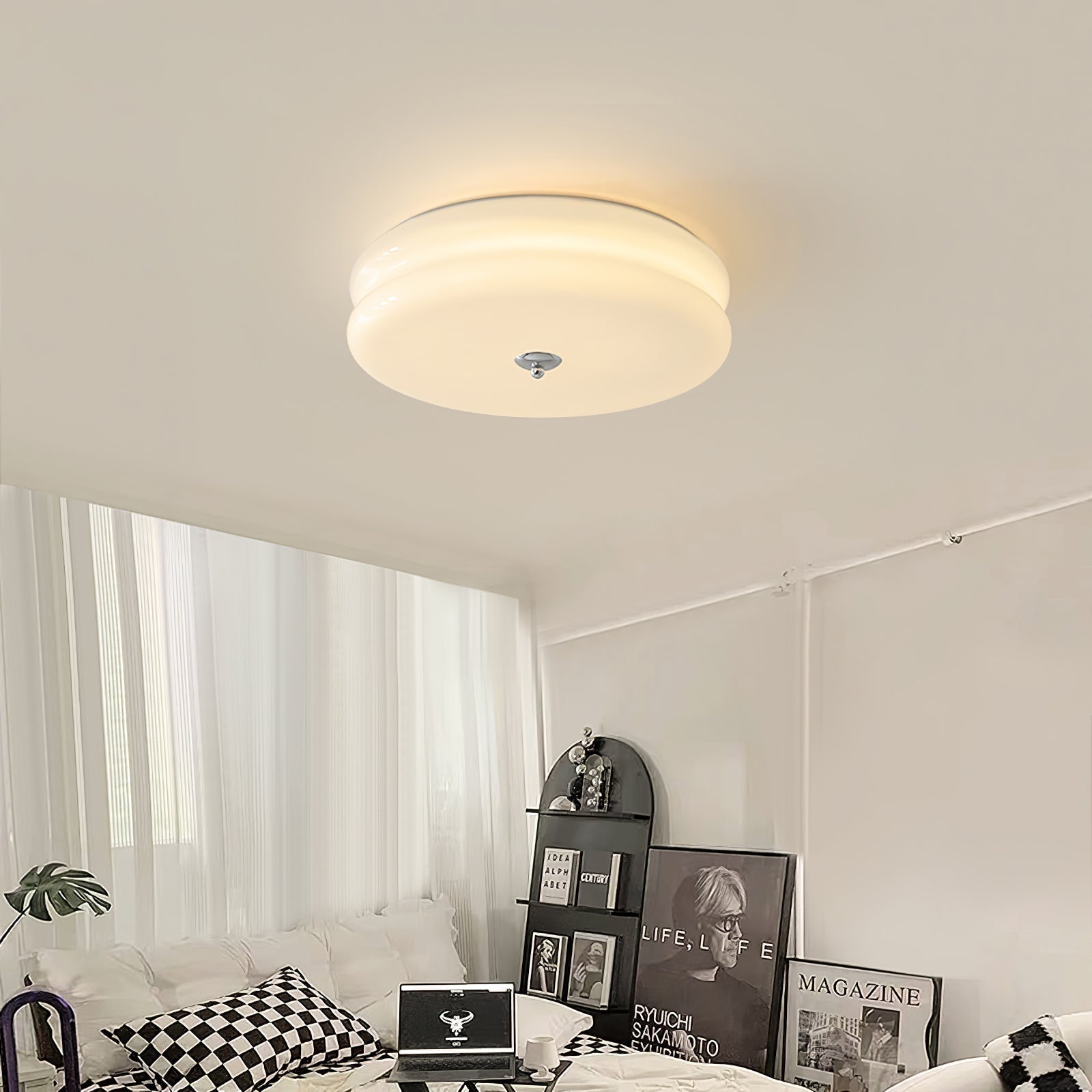 Vintage Ceiling Lamp Art Deco Design