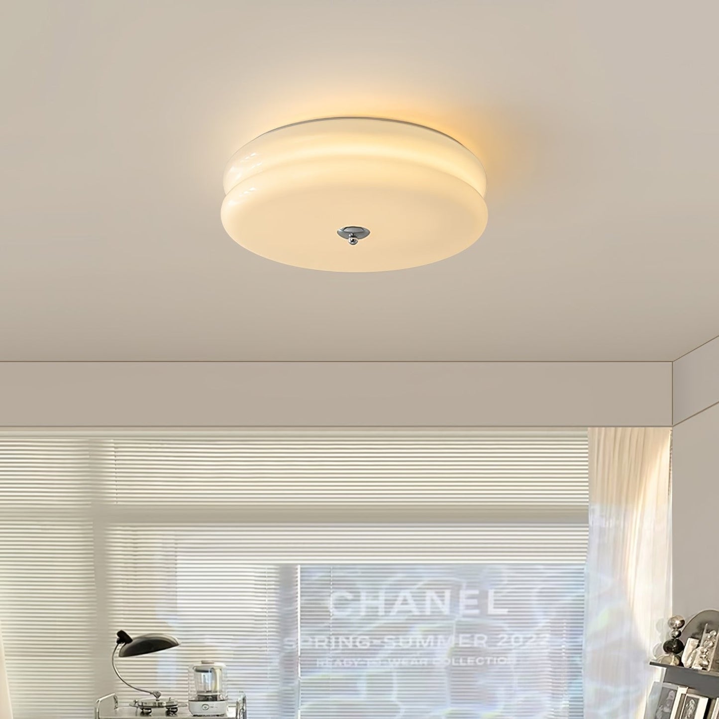 Vintage Ceiling Lamp Art Deco Design