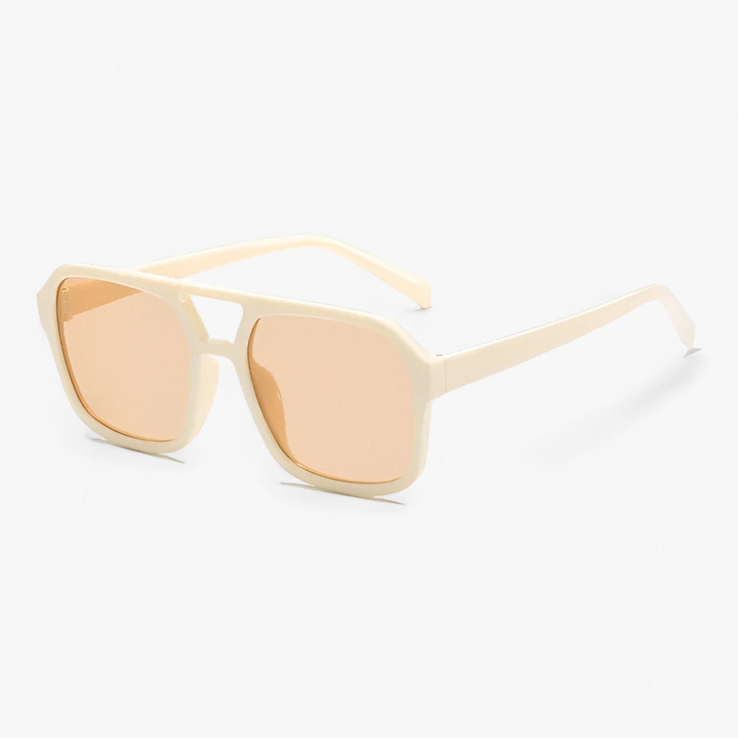 Vintage Square Sunglasses with UV400 Protection