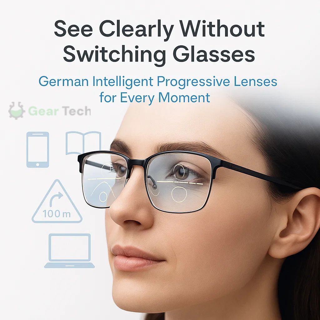 VisoLux German Progressive Glasses for Everyday Use