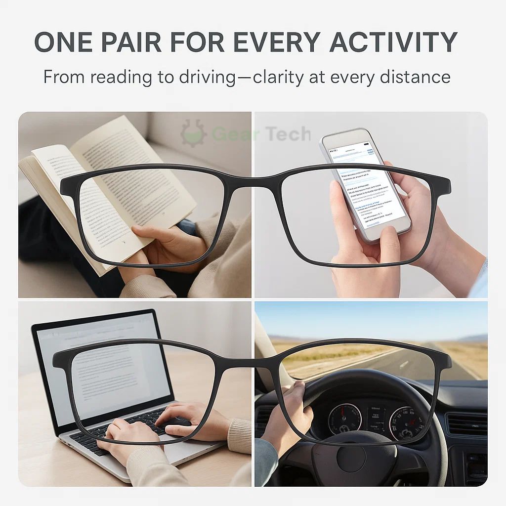 VisoLux German Progressive Glasses for Everyday Use