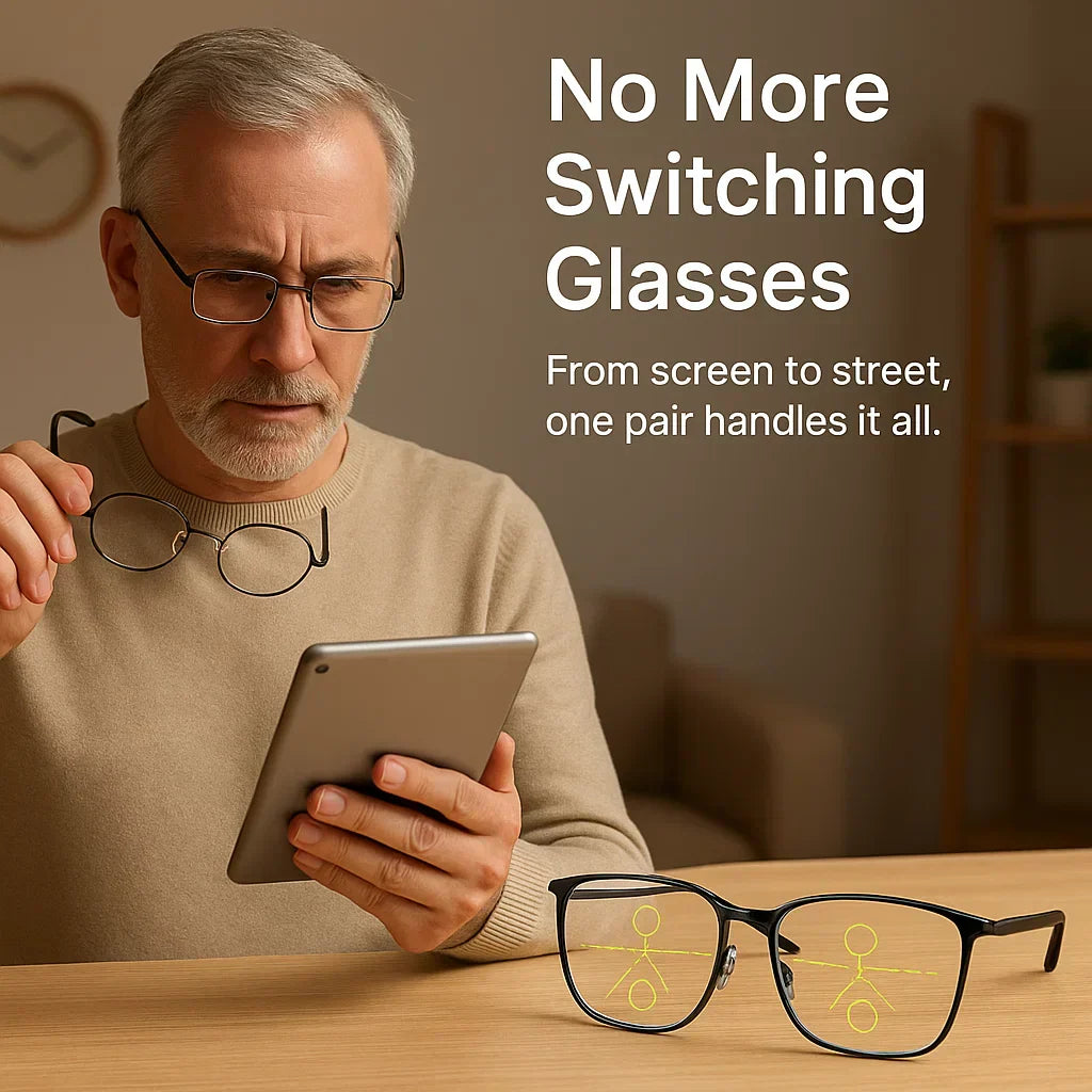 VisoLux German Progressive Glasses for Everyday Use