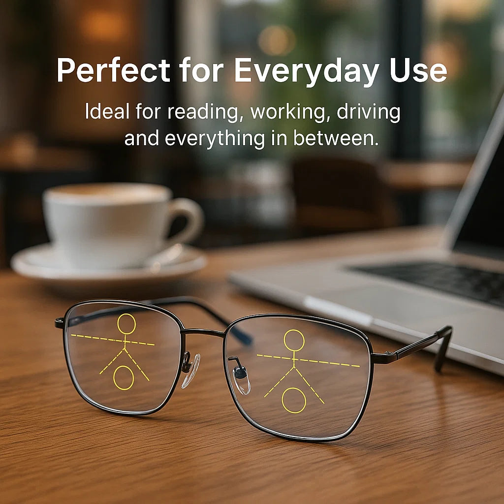 VisoLux German Progressive Glasses for Everyday Use