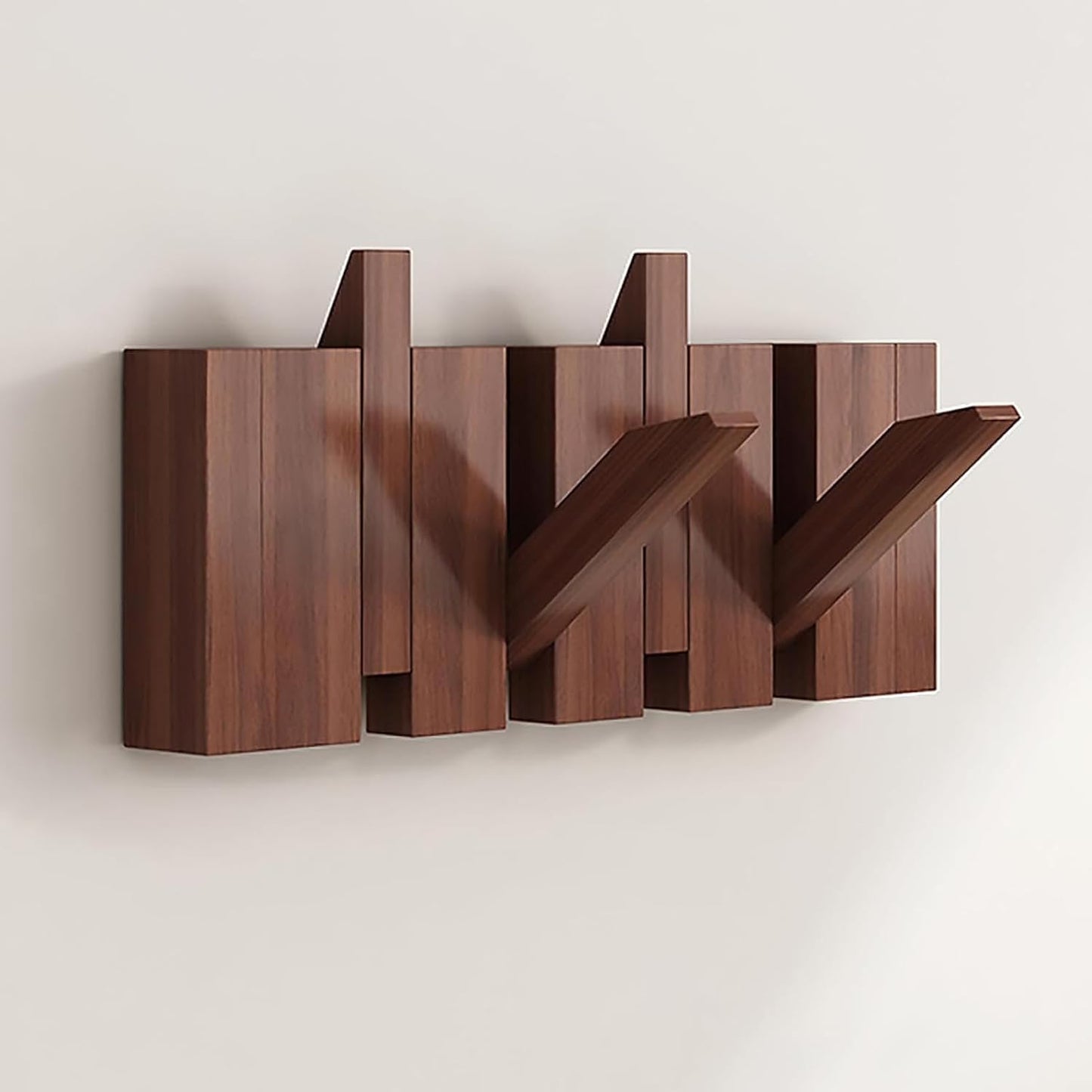 Wall Coat Rack for Jackets Handmade and Space-Saving
