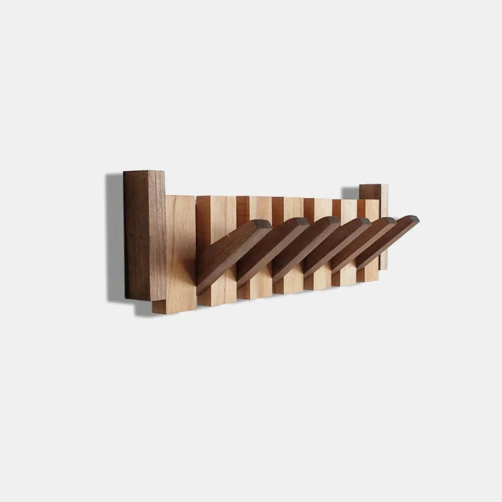 Wall Coat Rack for Jackets Handmade and Space-Saving