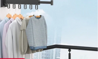 Wall-Mounted Clothes Drying Rack