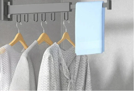 Wall-Mounted Clothes Drying Rack