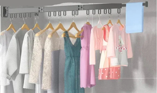Wall-Mounted Clothes Drying Rack