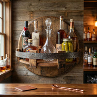 Wall-Mounted Drinks Shelf