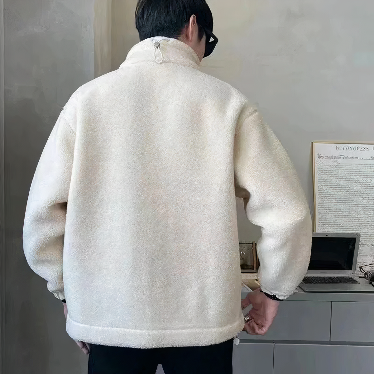 Veste polaire chaude - confort thermique et style adapté à l'hiver