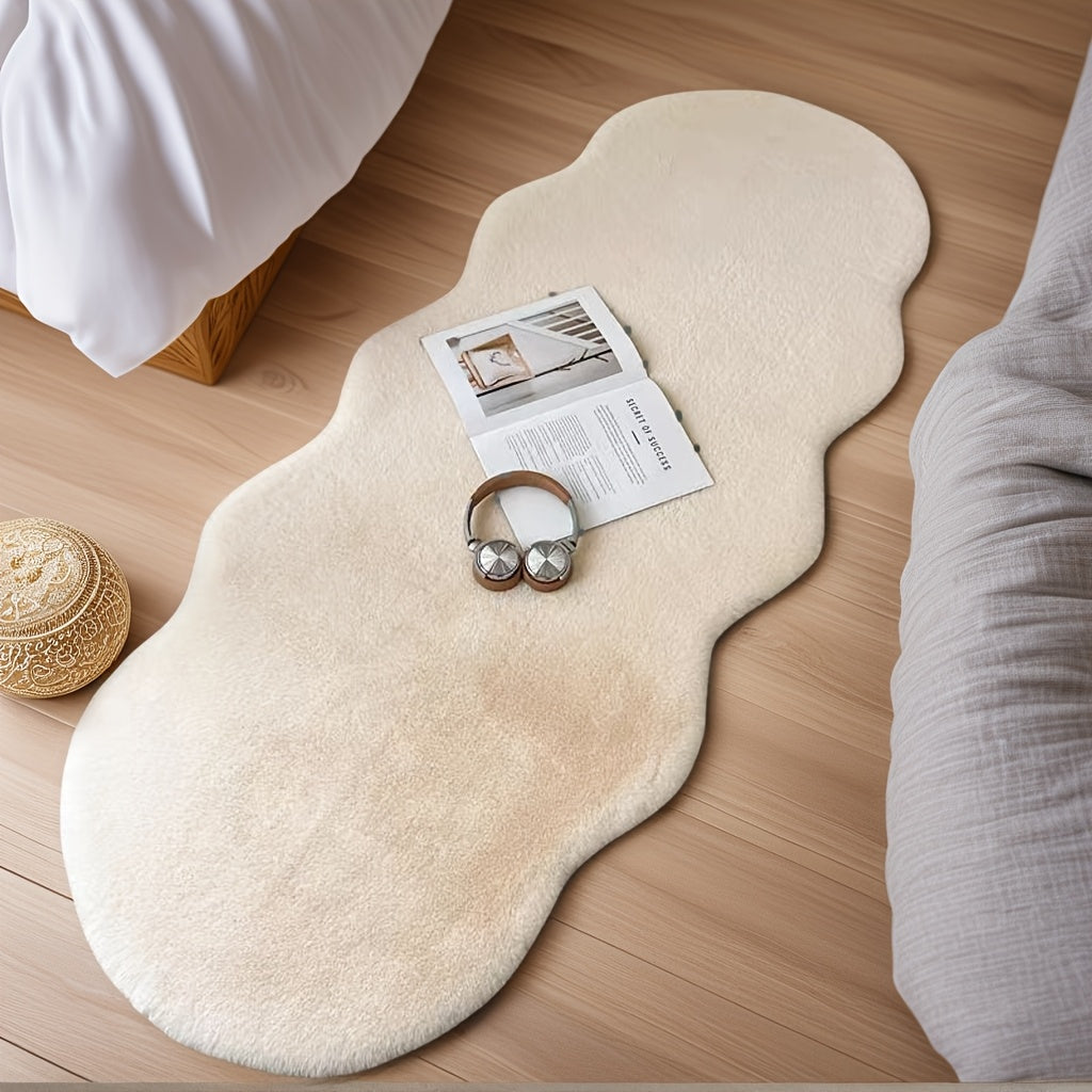 Washable Non-Slip Plush Carpet Floor Mat