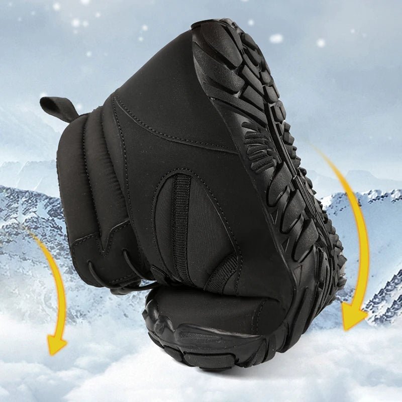 Waterproof Insulated Hiking Boots — Deep Heat Retention, Moisture-Blocking Exterior
