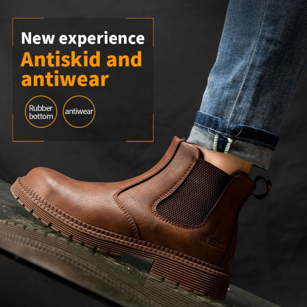 Waterproof Leather Work Boots