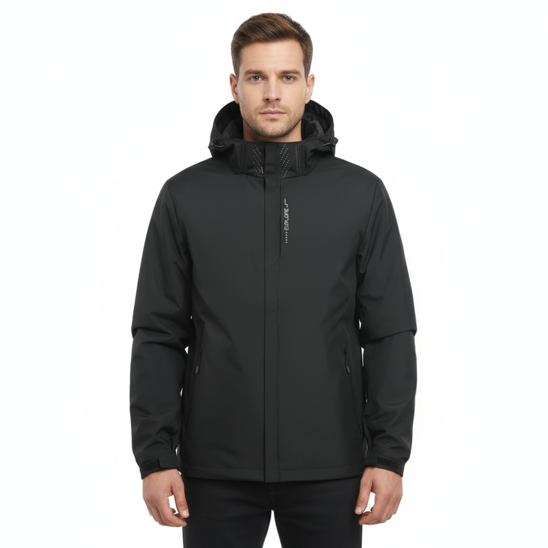 Veste imperméable à coque