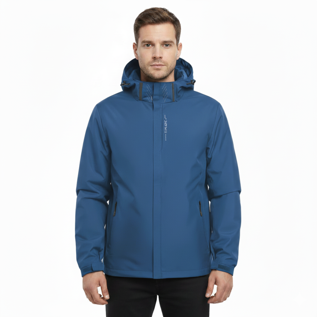 Veste imperméable à coque