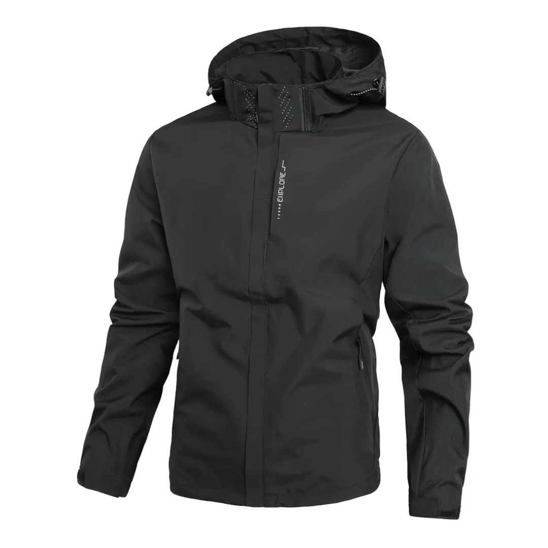 Veste imperméable à coque