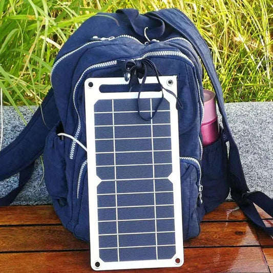 Panneau solaire étanche avec batterie USB portable