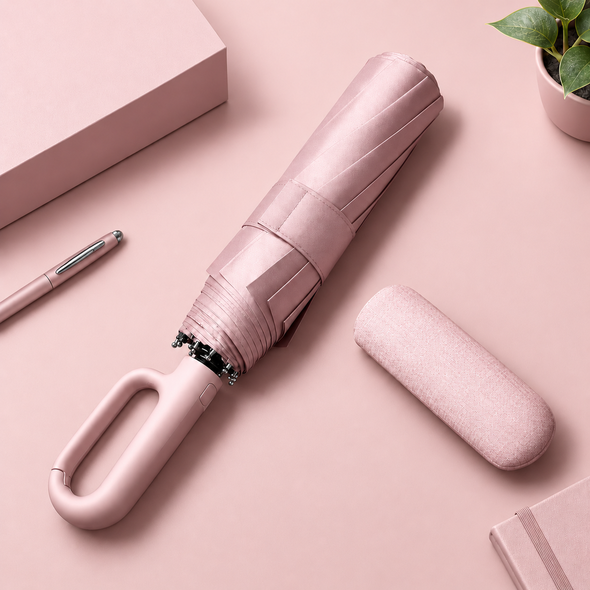Wind-Resistant Automatic Travel Umbrella