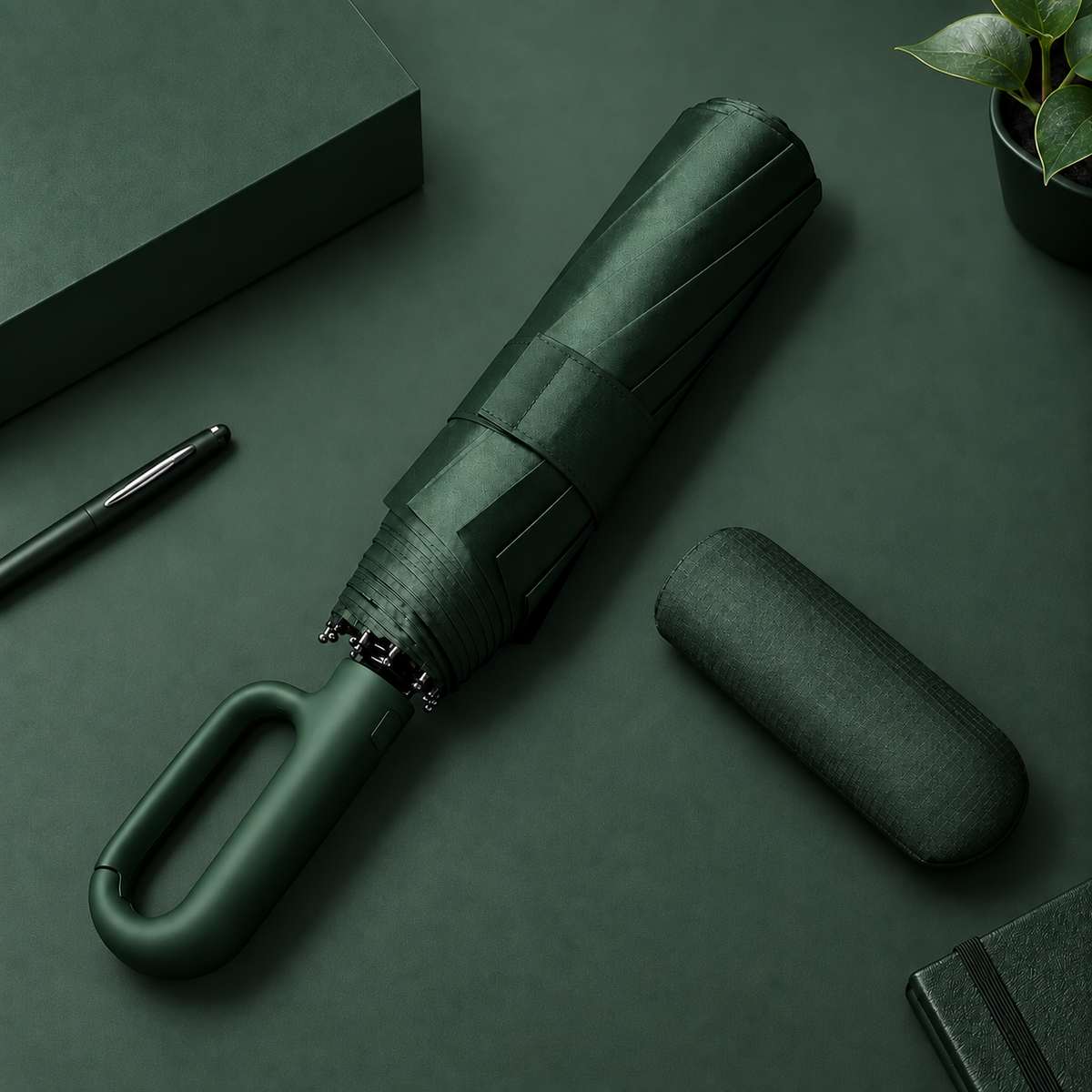 Wind-Resistant Automatic Travel Umbrella