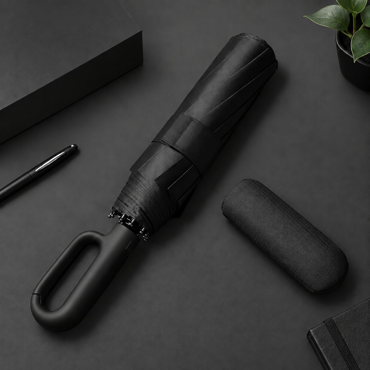 Wind-Resistant Automatic Travel Umbrella