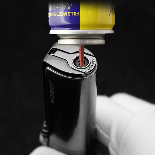 Briquet chalumeau coupe-vent à triple flamme