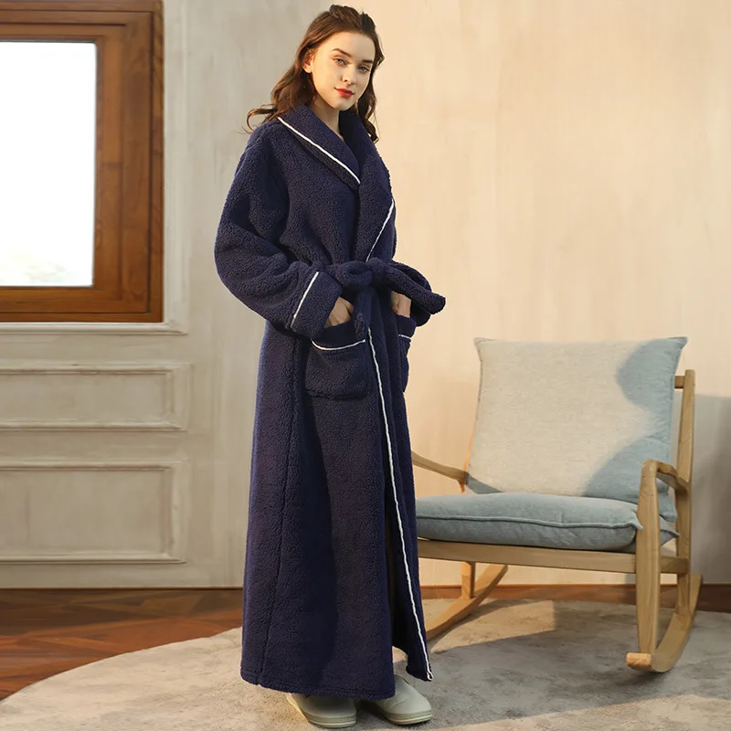Winter Bathrobe in Flannel