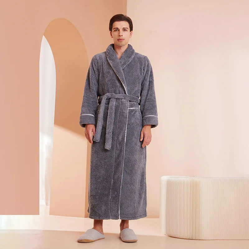Winter Bathrobe in Flannel
