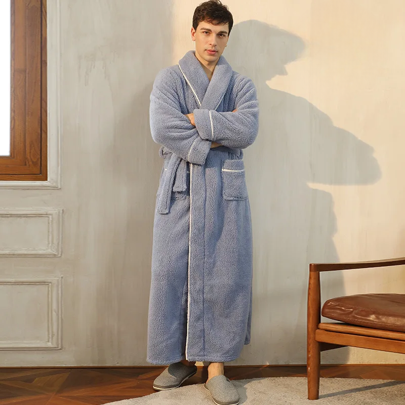 Winter Bathrobe in Flannel