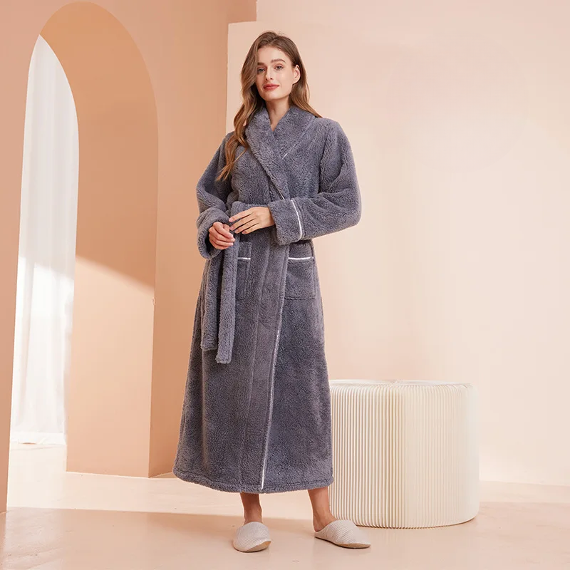 Winter Bathrobe in Flannel