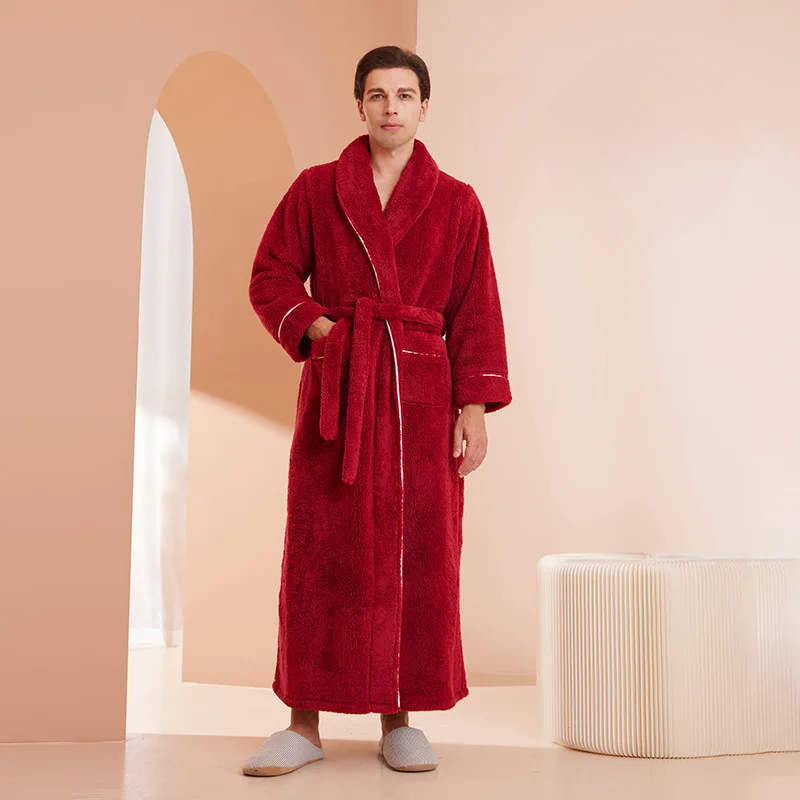 Winter Bathrobe in Flannel
