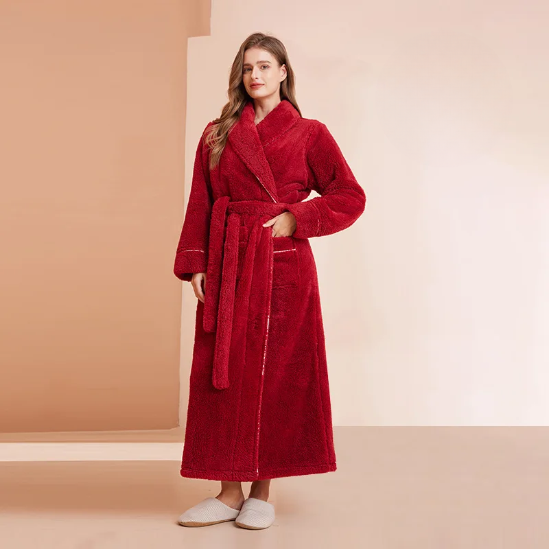 Winter Bathrobe in Flannel