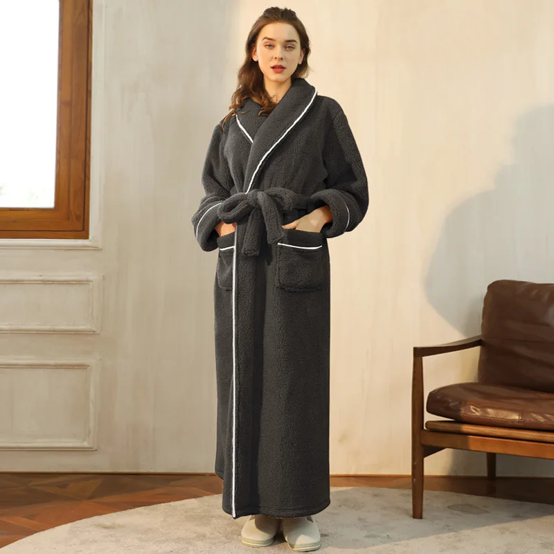 Winter Bathrobe in Flannel