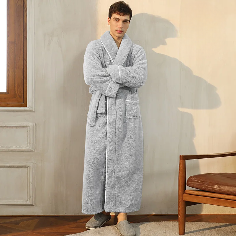 Winter Bathrobe in Flannel