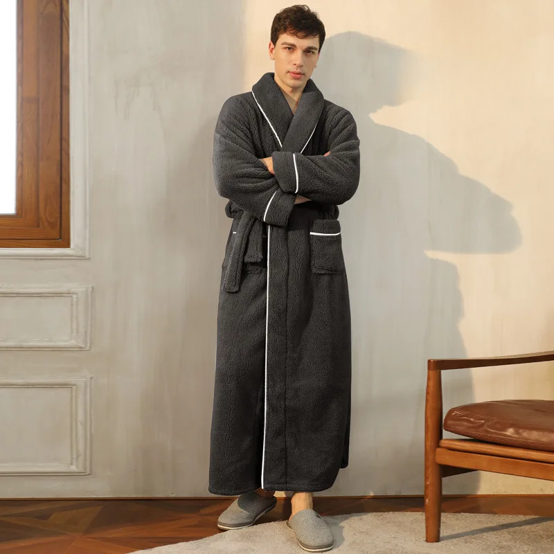 Winter Bathrobe in Flannel