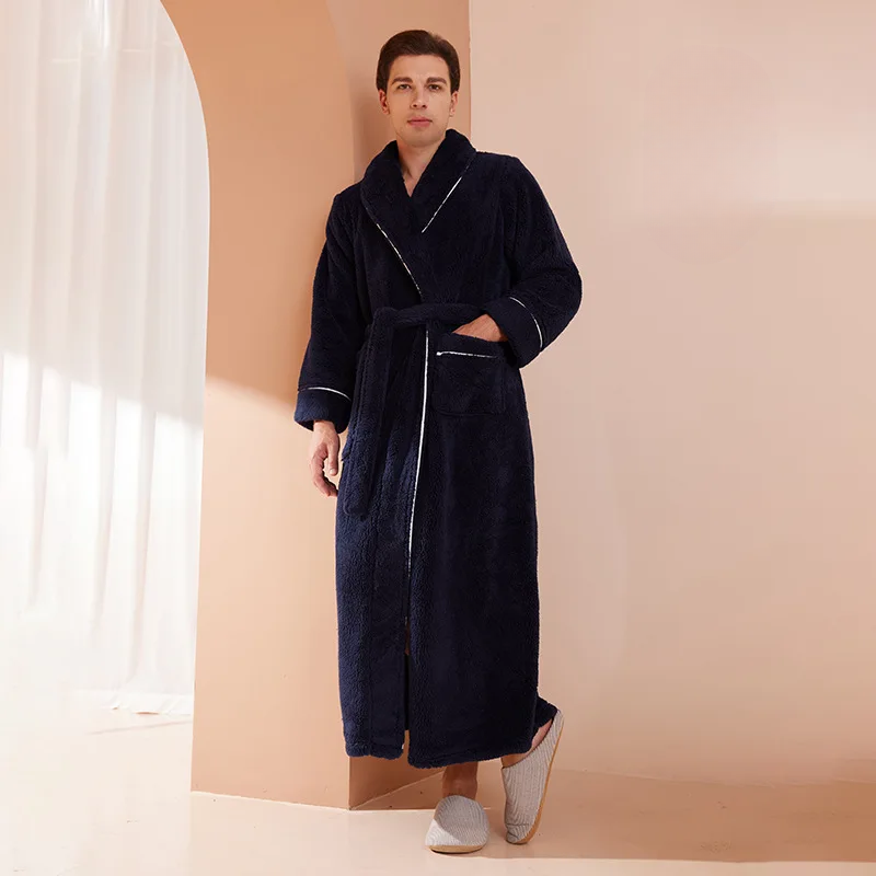 Winter Bathrobe in Flannel