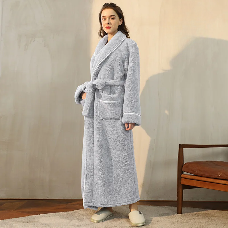 Winter Bathrobe in Flannel