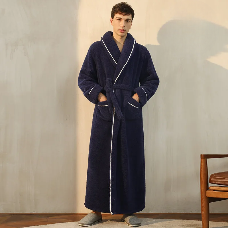 Winter Bathrobe in Flannel