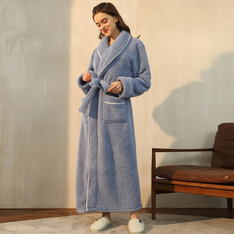 Winter Bathrobe in Flannel