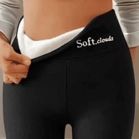 Leggings en polaire velours confortables : élégance thermique