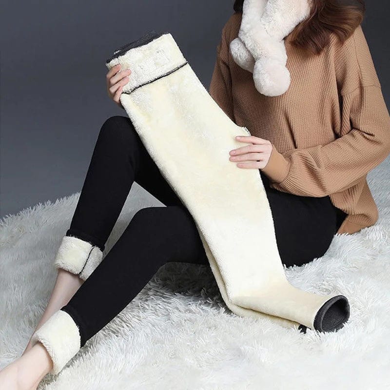Winter Legging VeluWarm – Fleece Interior, Velvet Exterior, Elegant Thermal Comfort