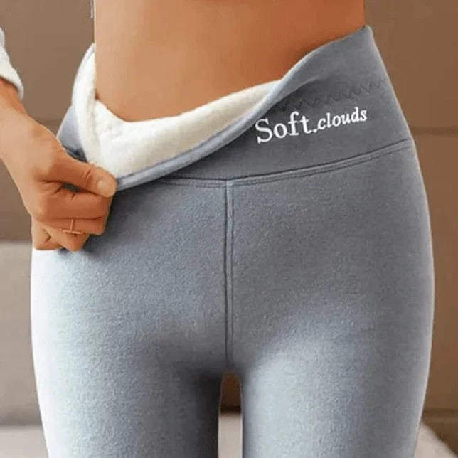 Winter Legging VeluWarm – Fleece Interior, Velvet Exterior, Elegant Thermal Comfort