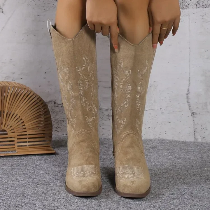 Bottes de cowboy classiques pour femme