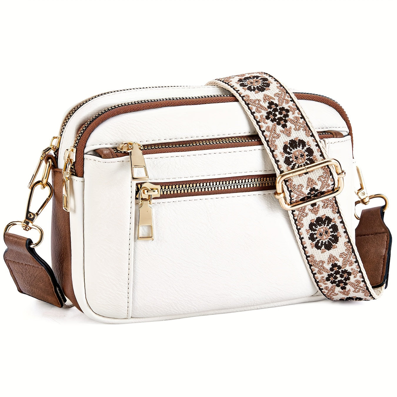 Women's Crossbody Bag Boho-Chic Vegan Leather