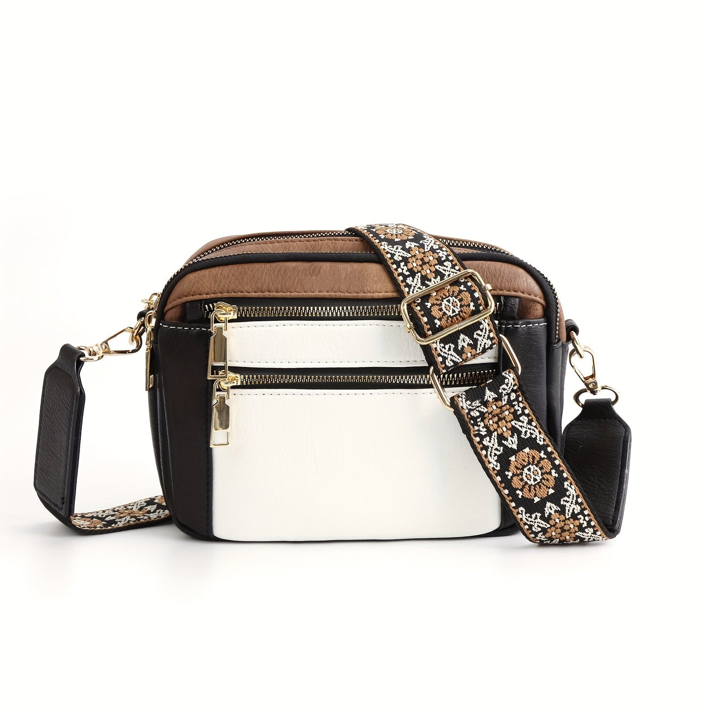 Women's Crossbody Bag Boho-Chic Vegan Leather