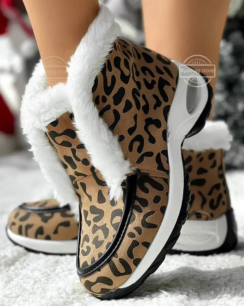 Women's Cushioned Platform Ankle Boots