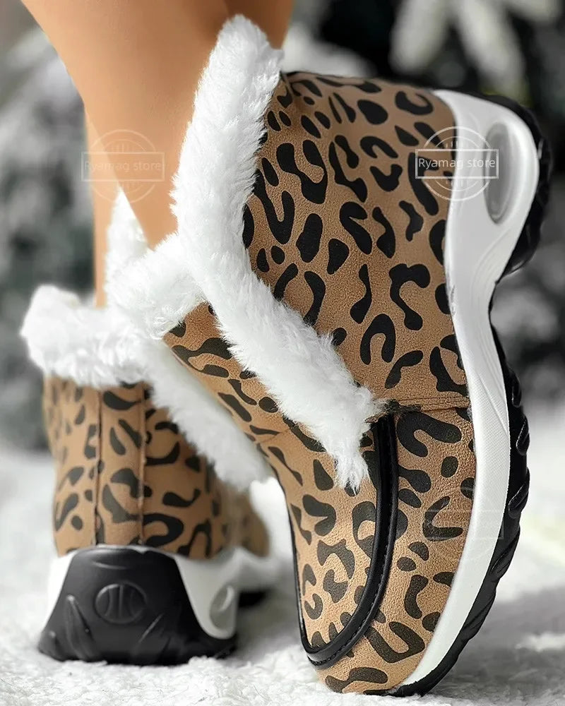 Women's Cushioned Platform Ankle Boots