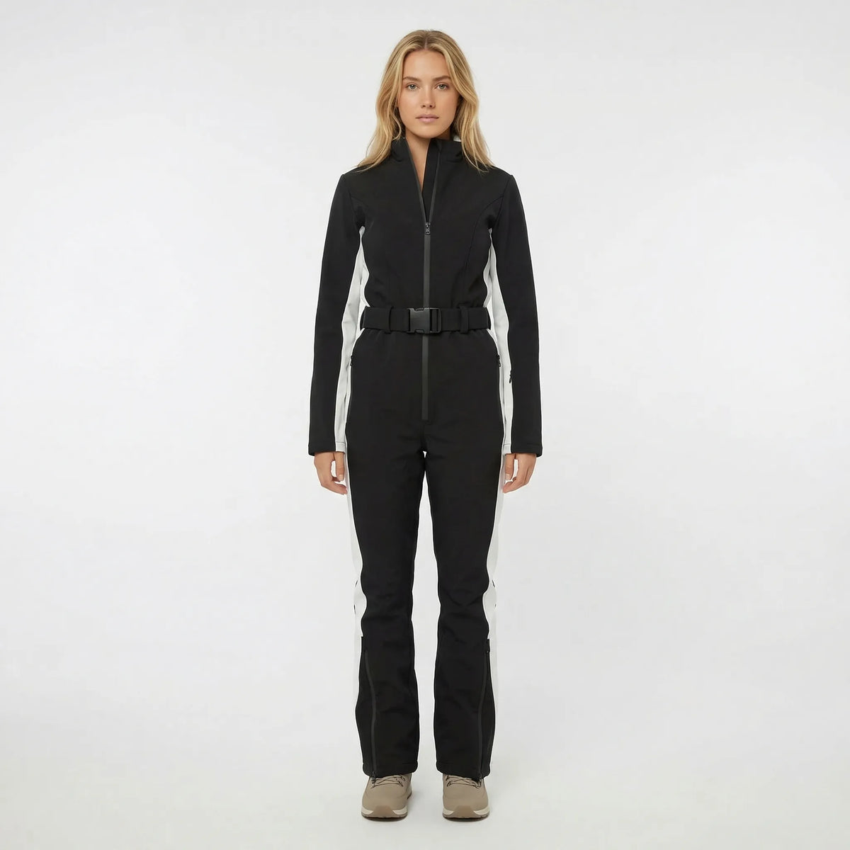 Women's Form-Fitting One-Piece Ski Suit