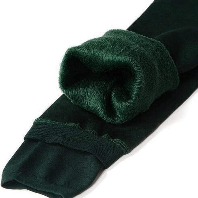 Women's High-Waisted Fleece-Lined Thermal Winter Leggings – Warm & Stretchy